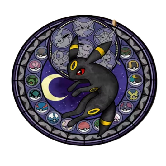 Alfombra redonda MINISO Pokemon Black Sylveon Elves