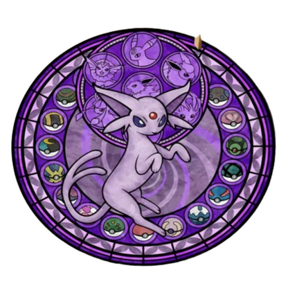 Alfombra redonda MINISO Pokemon Black Sylveon Elves