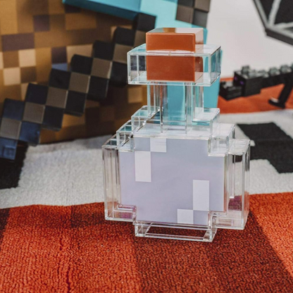 Lámpara Poción de Minecraft Luz Multicolor